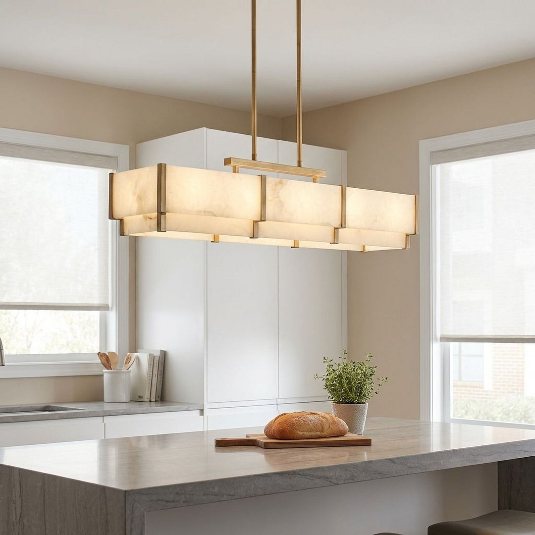 Savoy House - 1-2330-5-60 - Five Light Linear Chandelier - Orleans - Distressed Gold