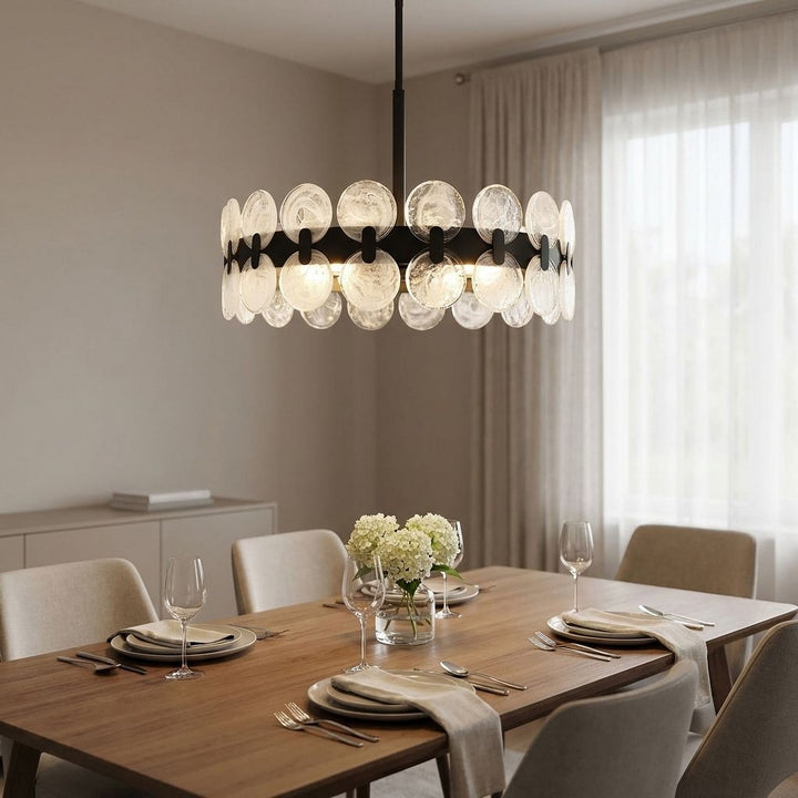Savoy House - 1-3720-6-89 - Six Light Chandelier - Boca - Matte Black
