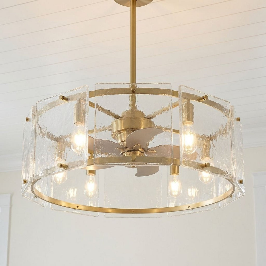 Savoy House - 27-FD-8201-322 - LED Fan D'Lier - Genry - Warm Brass