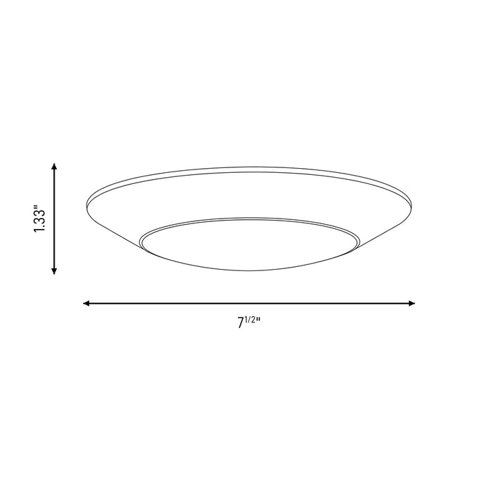 Savoy House - 6-5CCT-7-WH - LED Disc Light - White