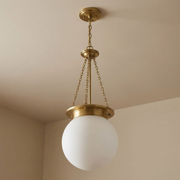 Savoy House - 7-3901-3-322 - Three Light Pendant - Manor - Warm Brass