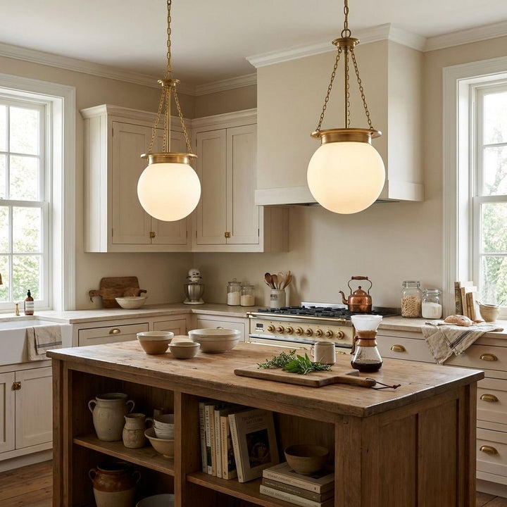 Savoy House - 7-3901-3-322 - Three Light Pendant - Manor - Warm Brass