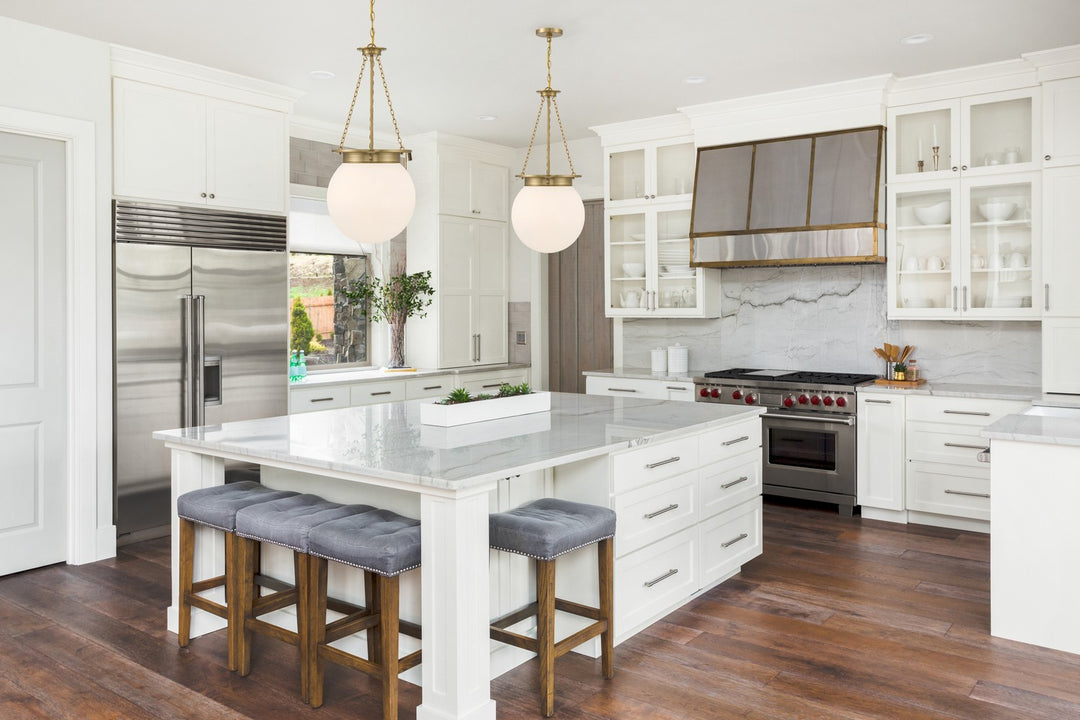 Savoy House - 7-3901-3-322 - Three Light Pendant - Manor - Warm Brass