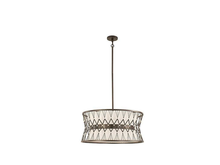 Joliet Six Light Pendant in Rumba Savoy House