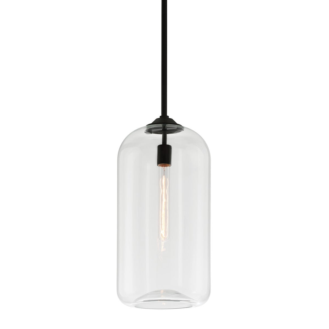 District One Light Pendant in Soft Black - available from The Lighting Shoppe, trusted by Canadian homeowners