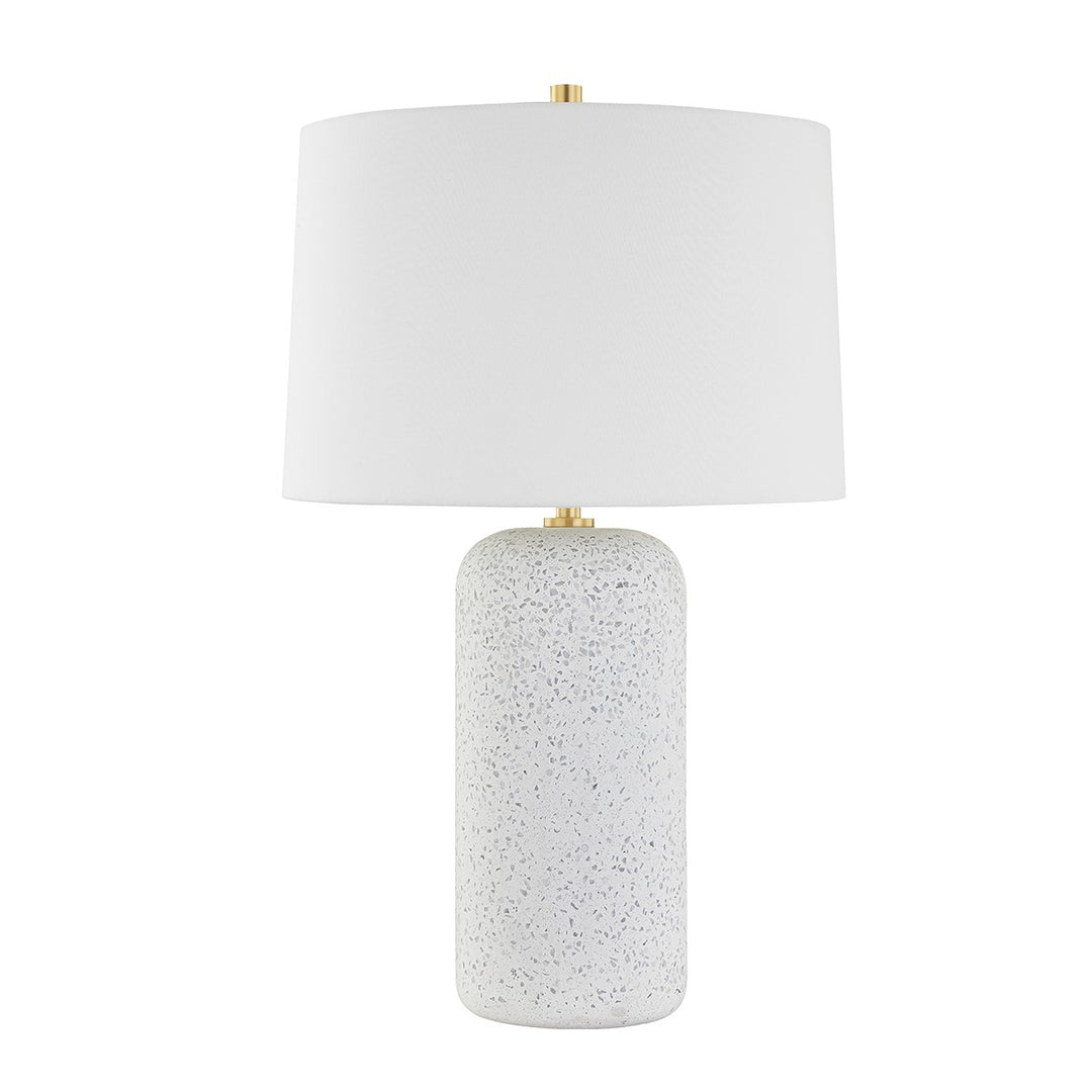 Margaret One Light Table Lamp in Aged Brass - available from The Lighting Shoppe, trusted by Canadian homeowners