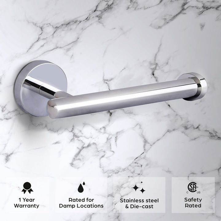 Canarm Canada - BA103A08CH - Towel Bar - Cain - Stainless Steel And Diecast Aluminum