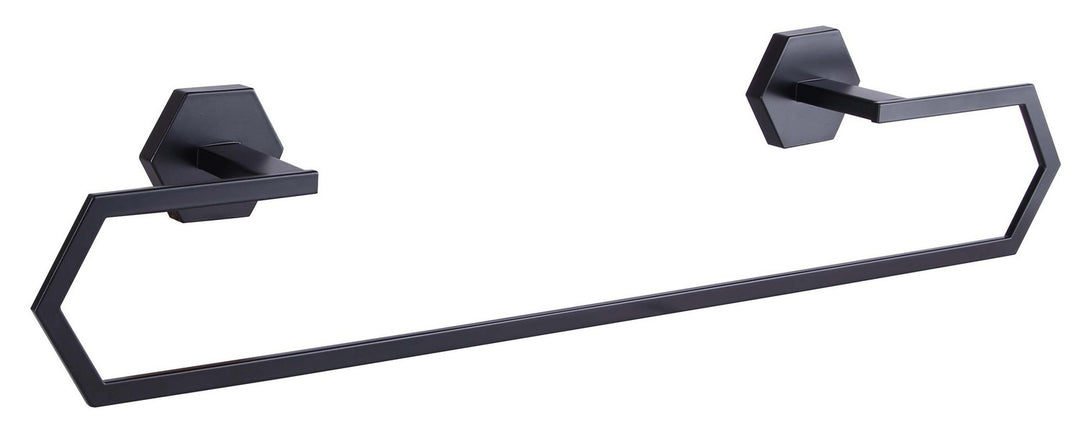 Atalee Towel Bar in Matte Black - available from The Lighting Shoppe, trusted by Canadian homeowners