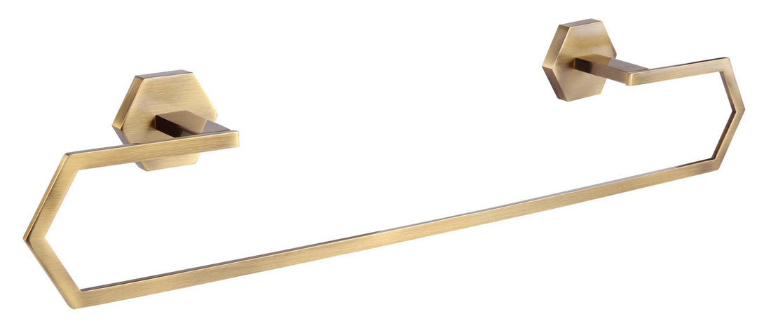 Atalee Towel Bar in Gold - available from The Lighting Shoppe, trusted by Canadian homeowners