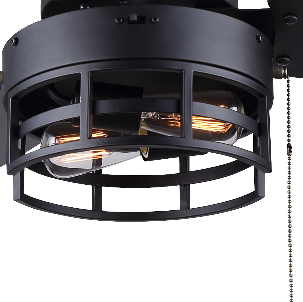 Canarm Canada - CF42ATT3BK - 42"Ceiling Fan - Attley - Matte Black