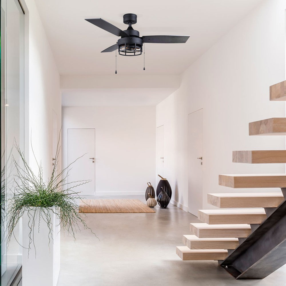 Canarm Canada - CF42ATT3BK - 42"Ceiling Fan - Attley - Matte Black