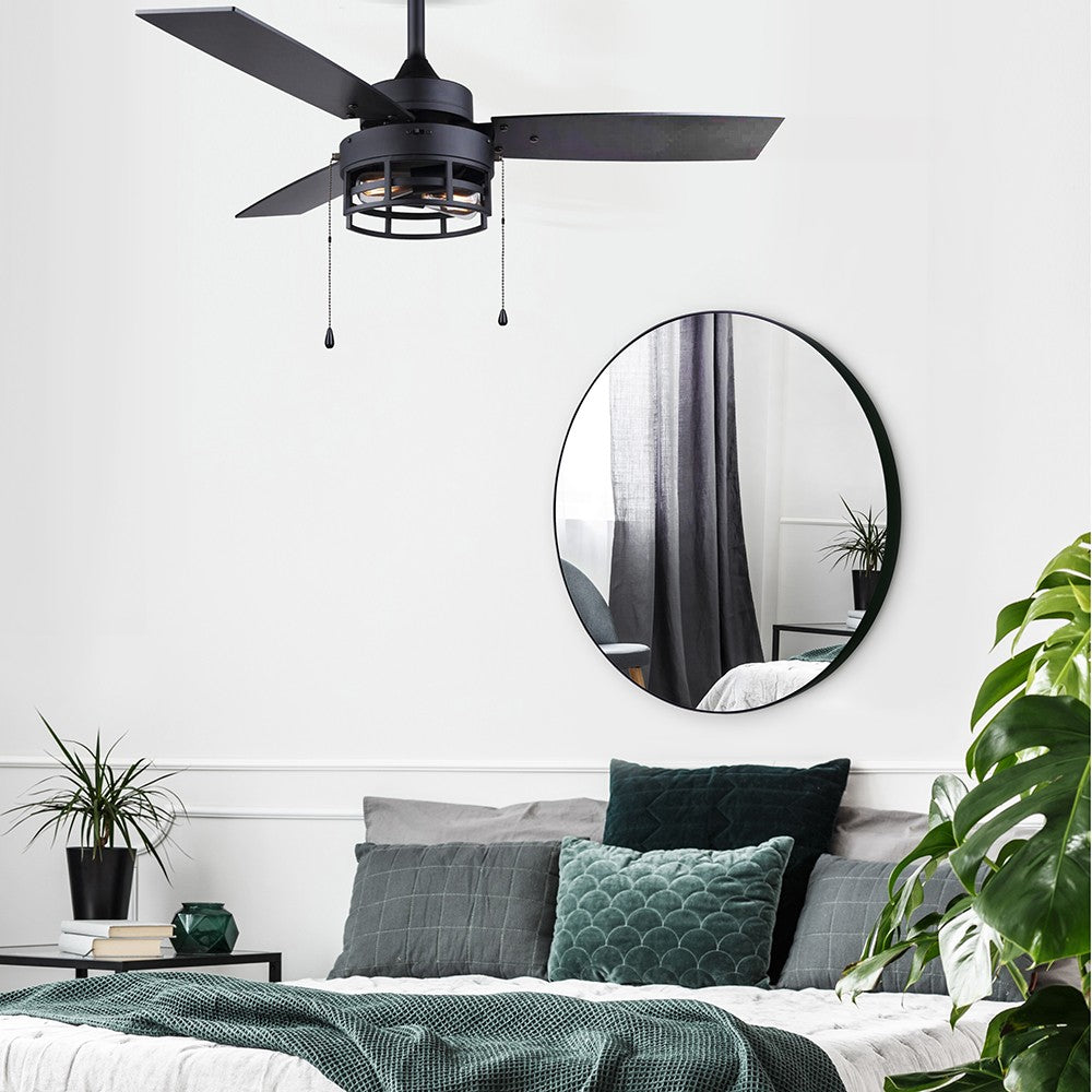 Canarm Canada - CF42ATT3BK - 42"Ceiling Fan - Attley - Matte Black