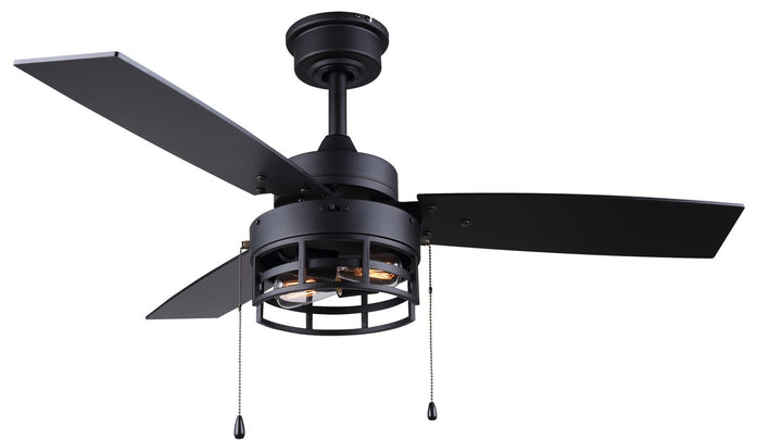 Attley 42"Ceiling Fan in Matte Black - available from The Lighting Shoppe, trusted by Canadian homeowners