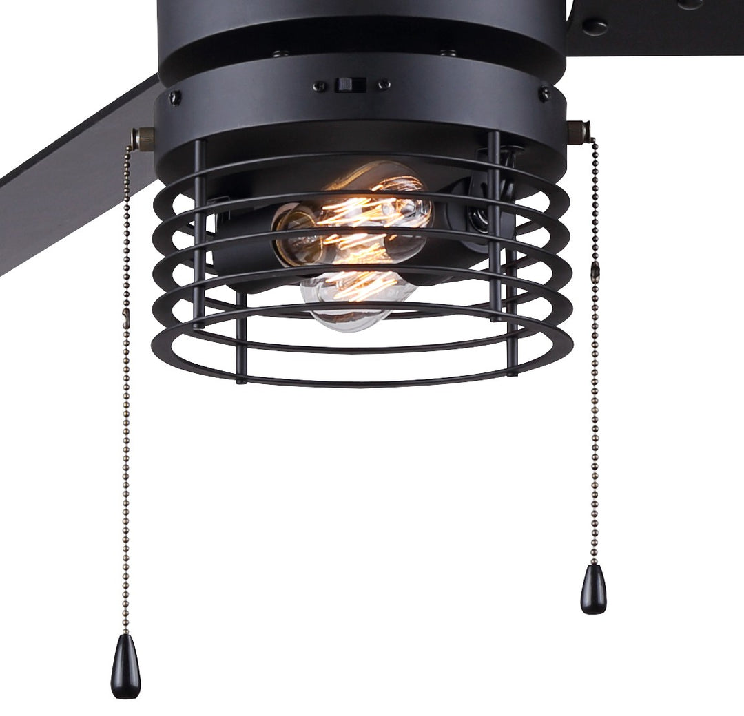 Canarm Canada - CF52ALD3BK - 52"Ceiling Fan - Alder - Matte Black