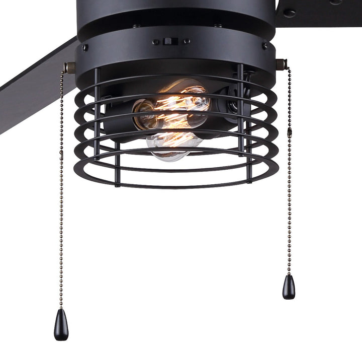 Canarm Canada - CF52ALD3BK - 52"Ceiling Fan - Alder - Matte Black