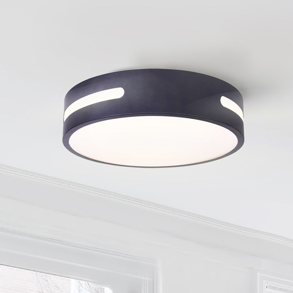 Canarm Canada - CL-19-13-BK - LED Flush Mount - Niven - Black
