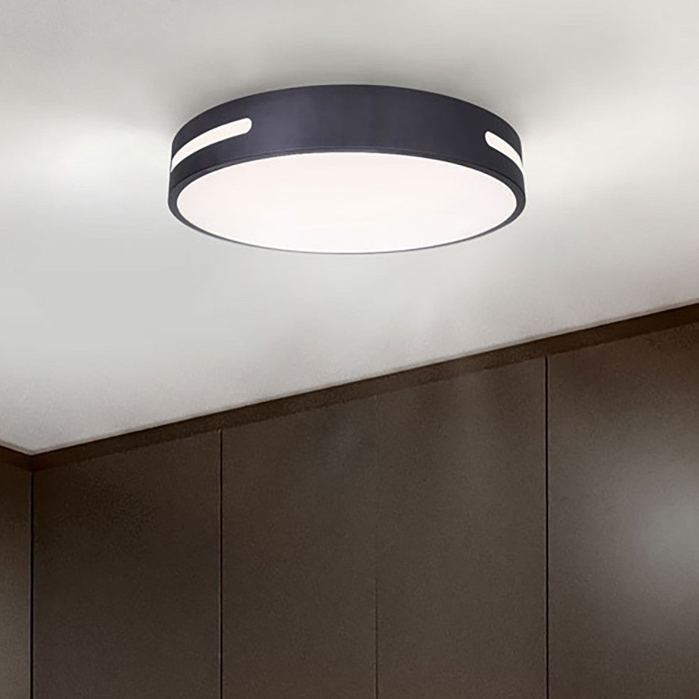 Canarm Canada - CL-19-20-BK - LED Flush Mount - Niven - Black