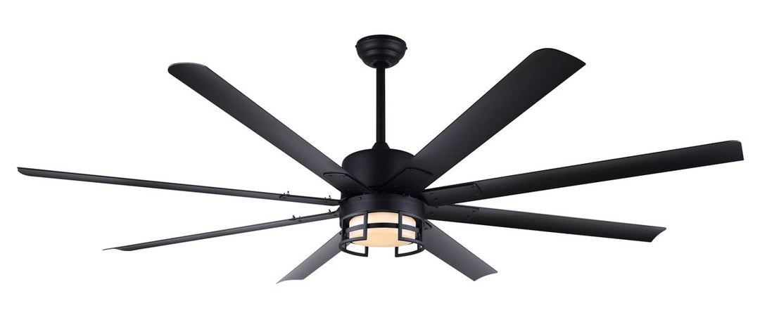 Canarm Canada - CP72EZR8BK - 72"Ceiling Fan - Ezra - Matte Black