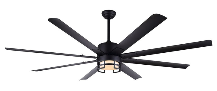 Canarm Canada - CP72EZR8BK - 72"Ceiling Fan - Ezra - Matte Black