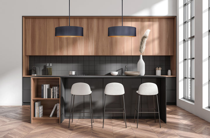 Canarm Canada - ICH1119A03BK17 - Three Light Chandelier - Rexton - Matte Black