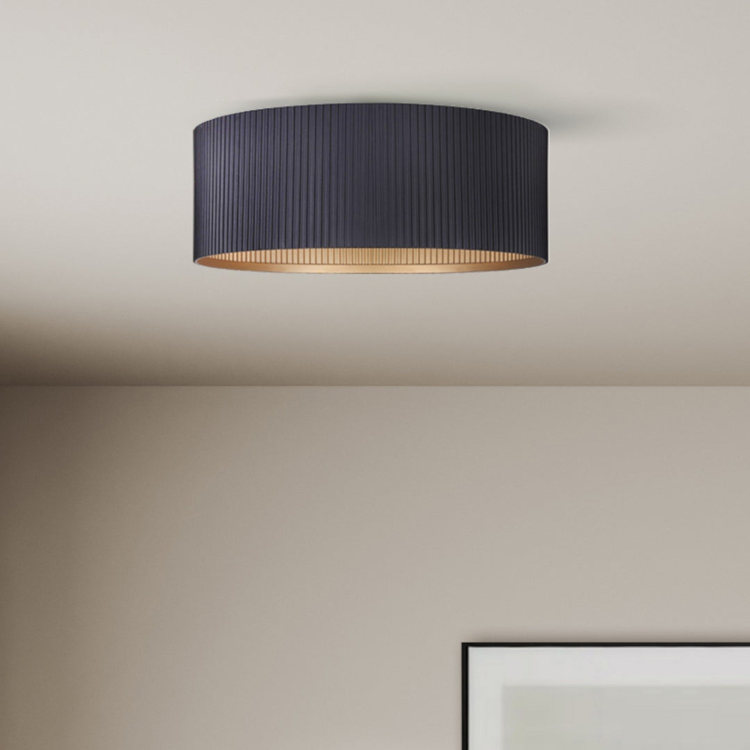 Canarm Canada - IFM1119A14BK - Two Light Flush Mount - Rexton - Matte Black