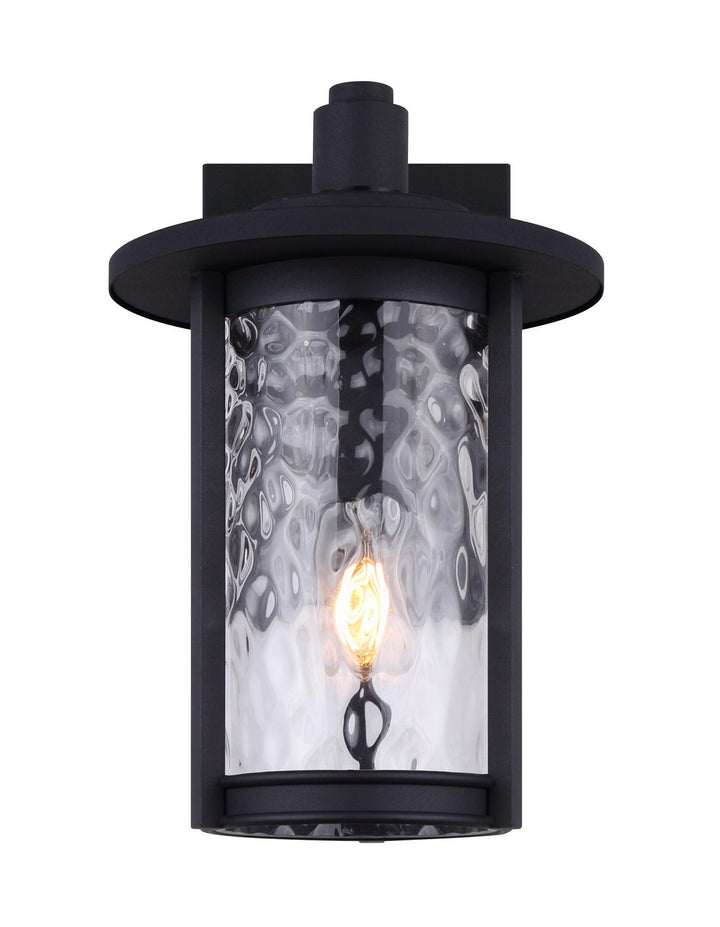 Canarm Canada - IOL567BK - One Light Outdoor Lantern - Leon - Black