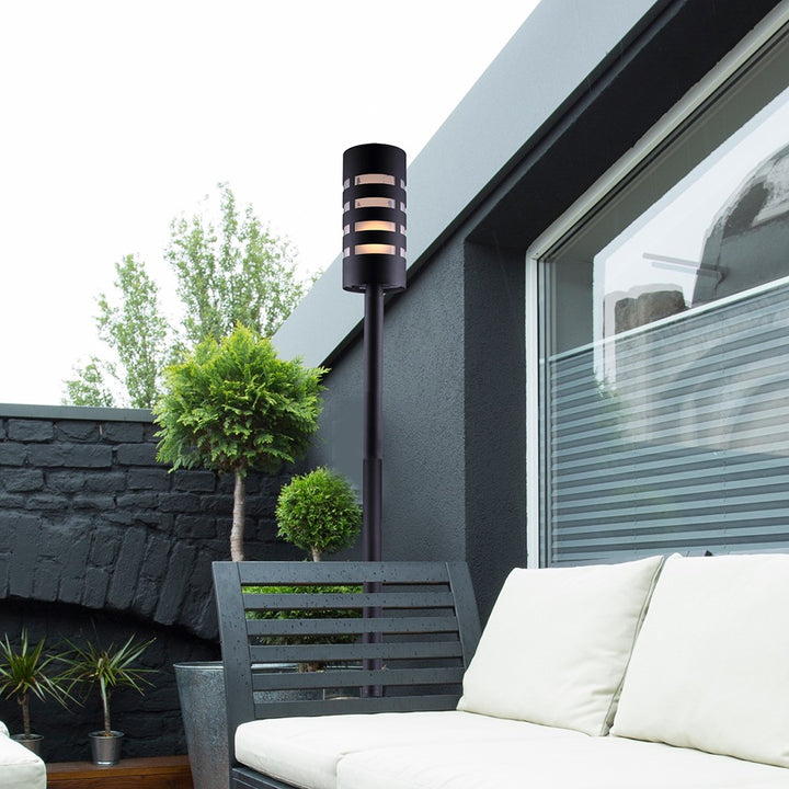 Canarm Canada - IOL571BK - One Light Outdoor Post Mount - Tayla - Black