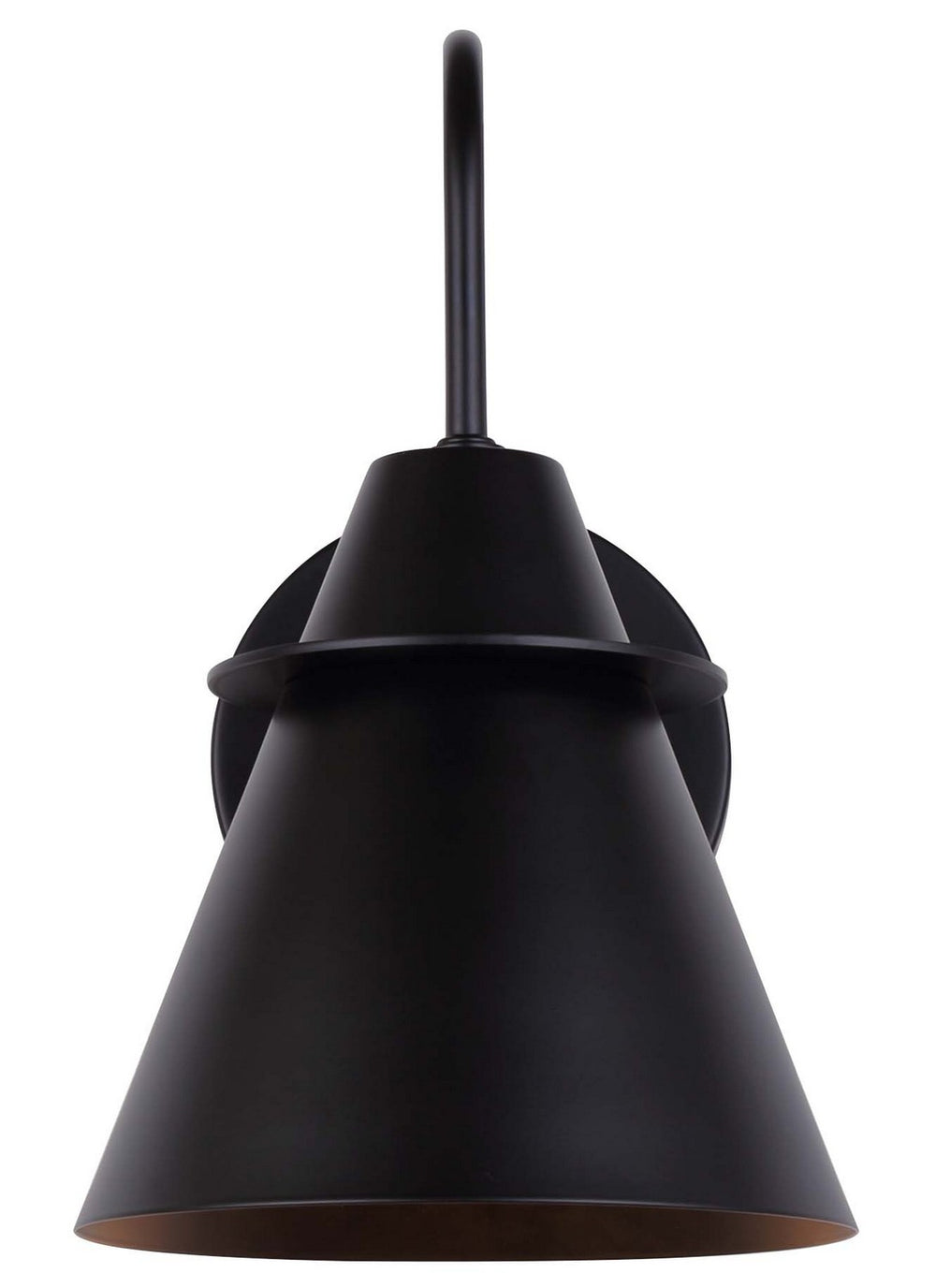 Canarm Canada - IOL596BK - One Light Outdoor Lantern - Marloe - Matte Black