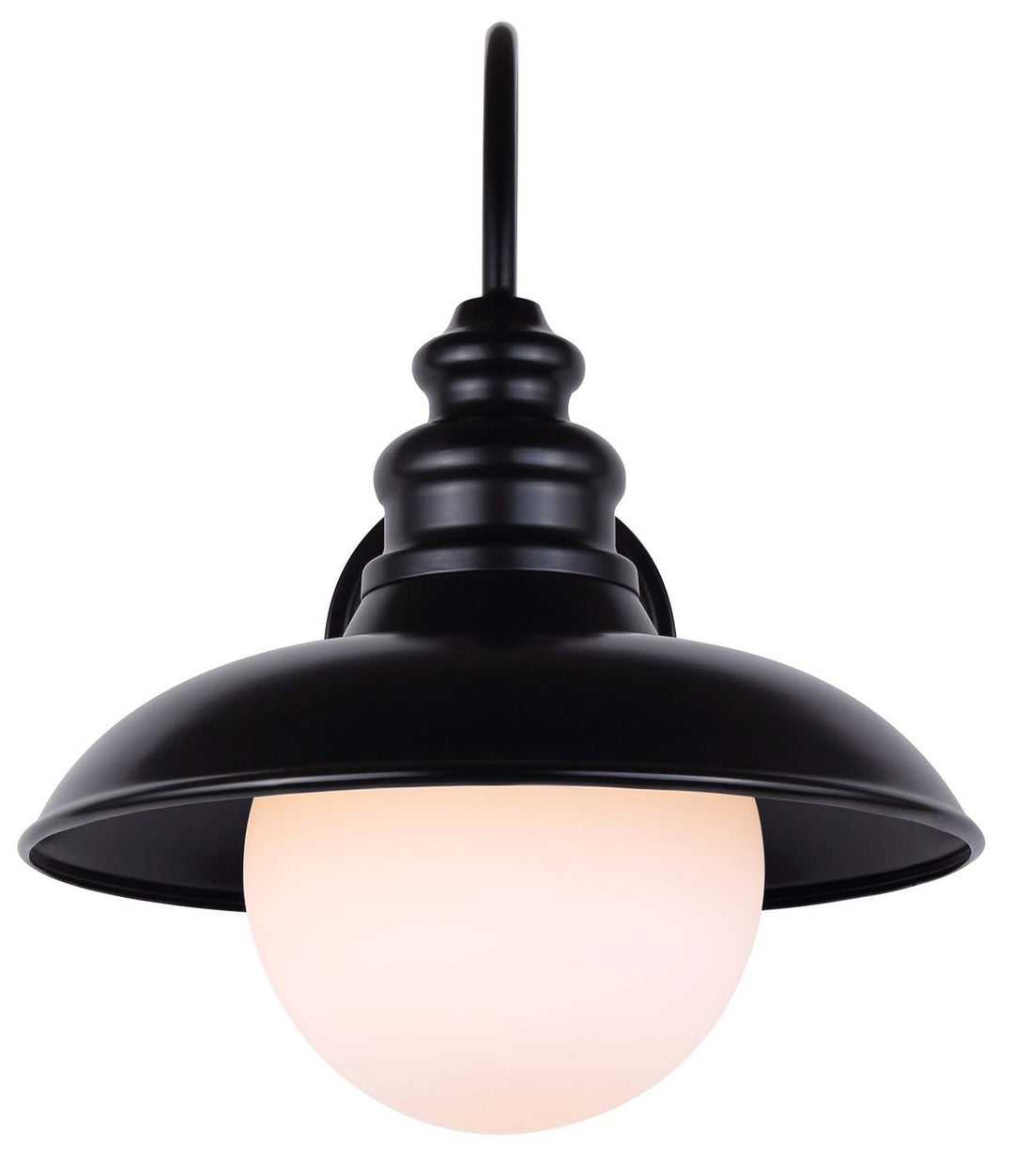 Canarm Canada - IOL598BK - One Light Outdoor Lantern - Bryant - Matte Black