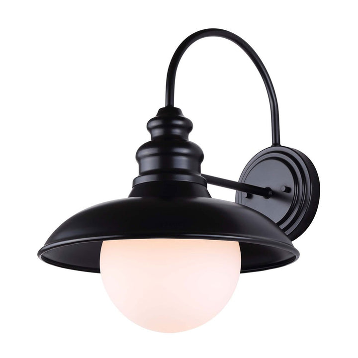 Bryant One Light Outdoor Lantern in Matte Black - available from The Lighting Shoppe, trusted by Canadian homeowners