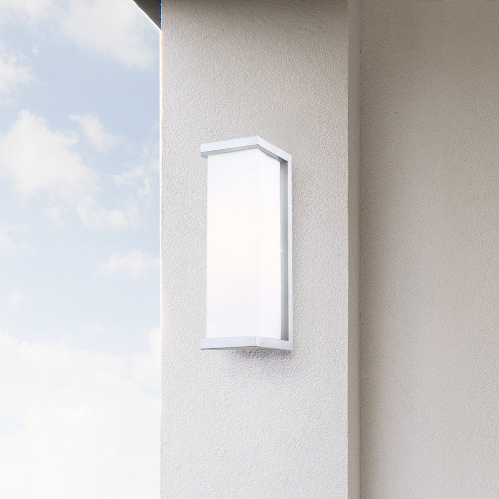 Canarm Canada - IOL608WH - One Light Outdoor Lantern - Ridley - White