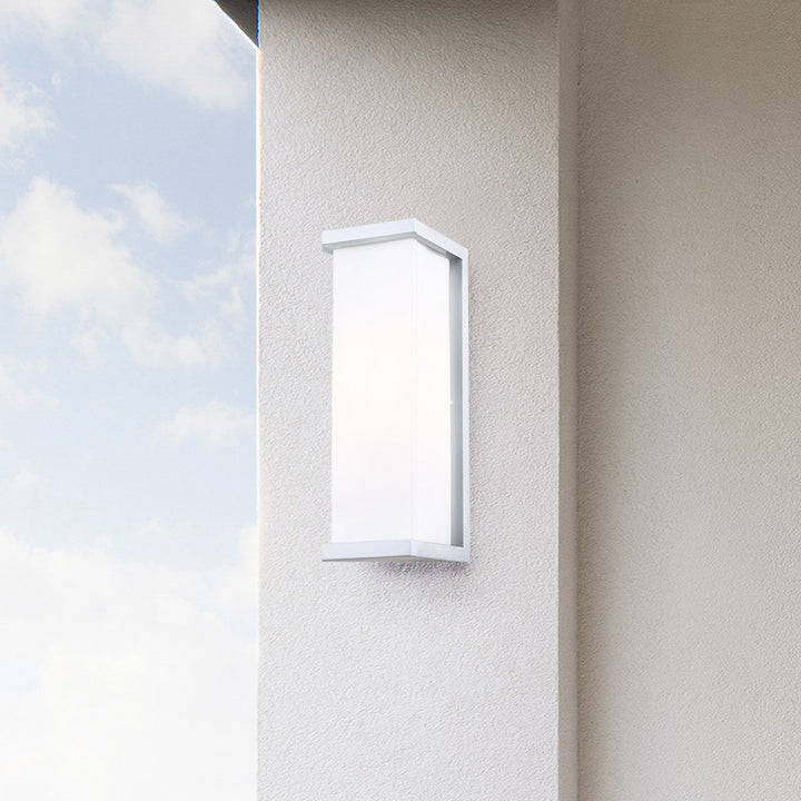 Canarm Canada - IOL608WH - One Light Outdoor Lantern - Ridley - White