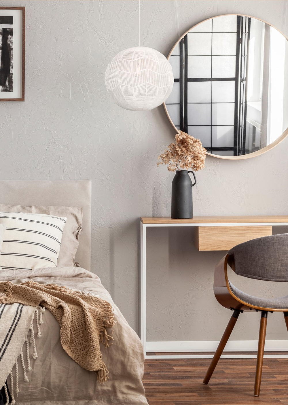 Canarm Canada - IPL2036B01WH - One Light Pendant - Leona - Matte White