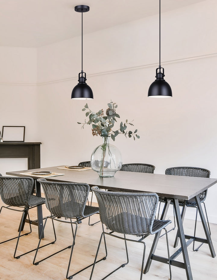 Canarm Canada - IPL622A01BK - One Light Pendant - Polo - Matte Black