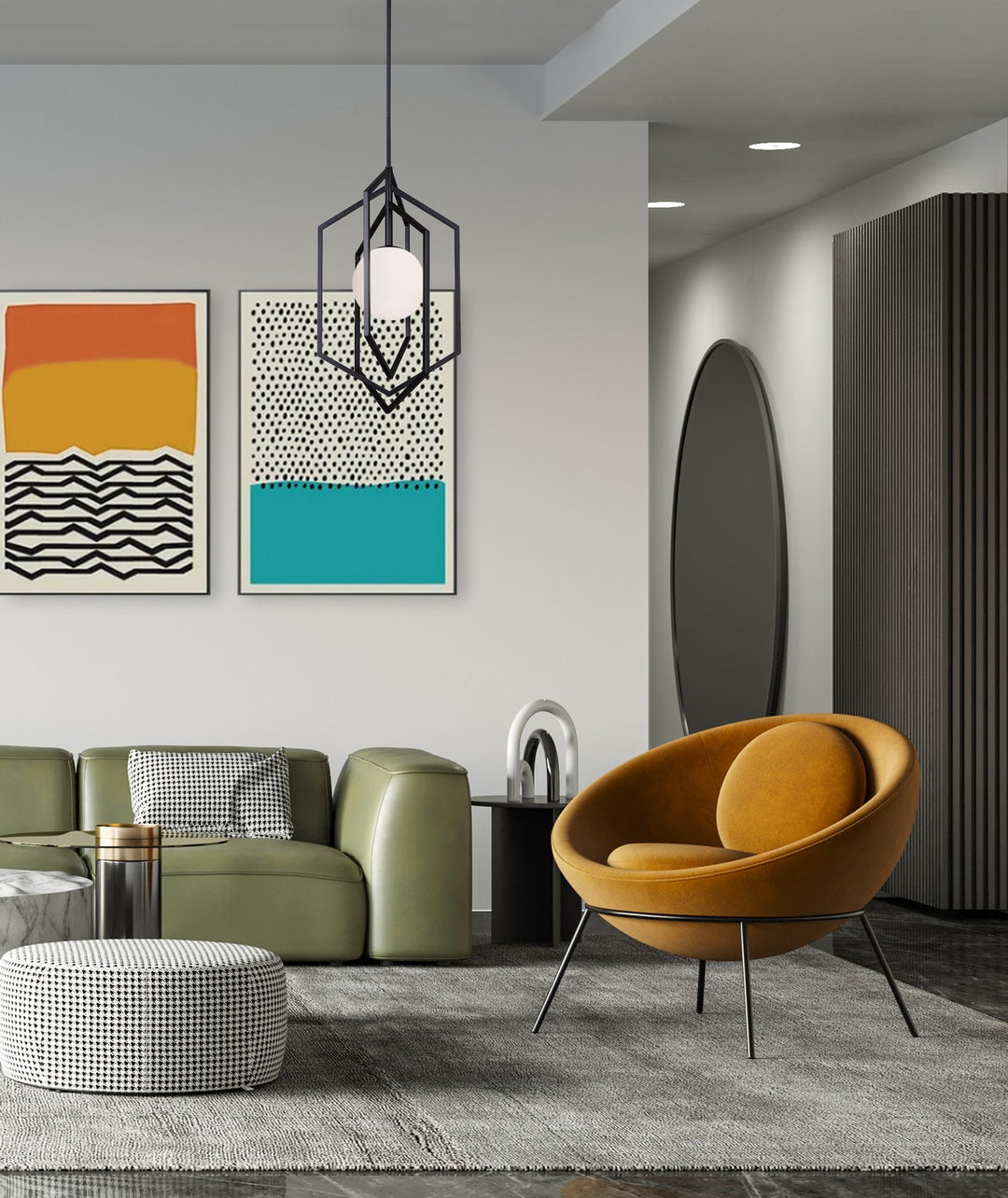 Canarm Canada - IPL748B01BK - One Light Pendant - Valen - Matte Black
