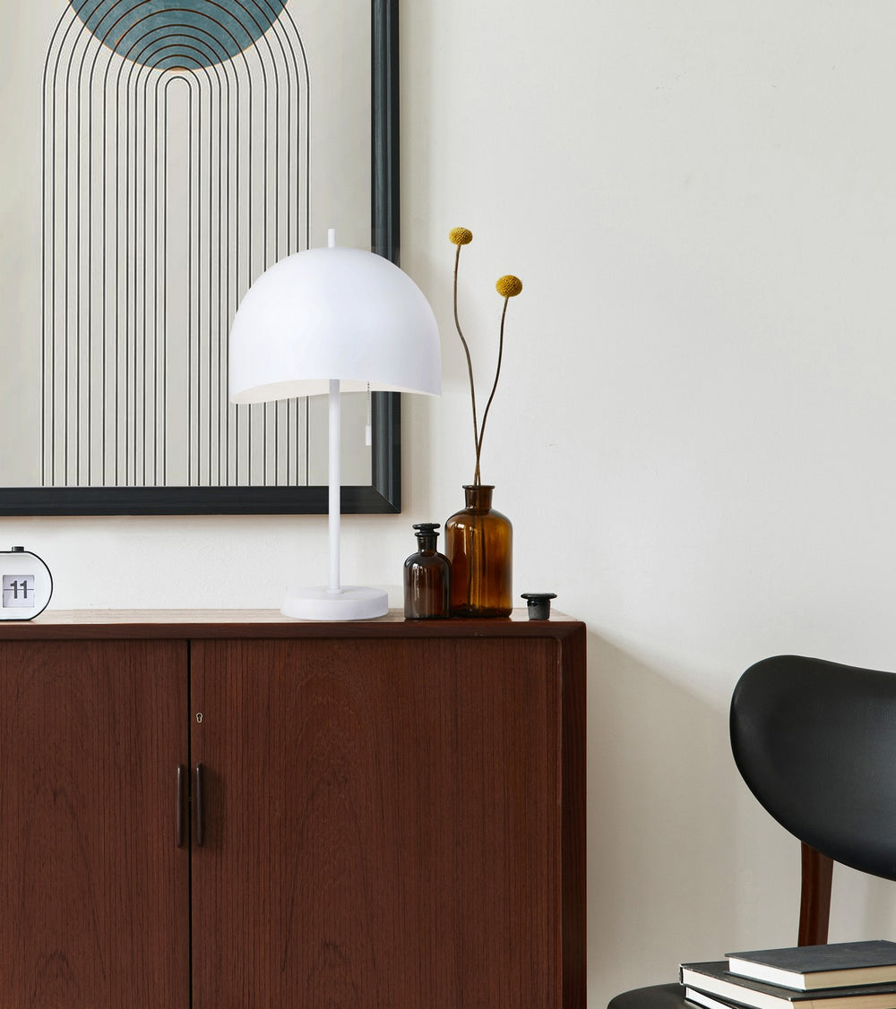 Canarm Canada - ITL1122A21WH - One Light Table Lamp - Henlee - Matte White