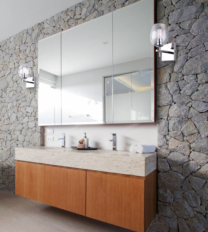 Canarm Canada - IVL1019A01CH - One Light Vanity - Cain - Chrome