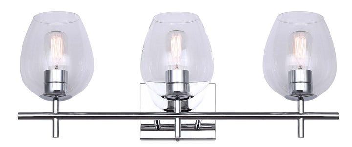 Canarm Canada - IVL1019A03CH - Three Light Vanity - Cain - Chrome