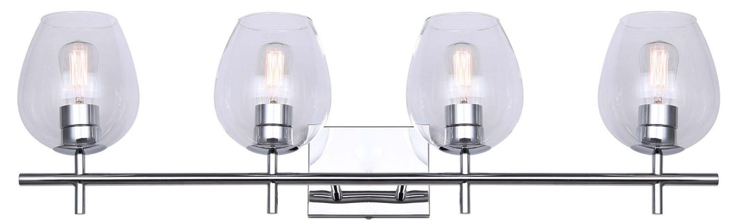 Canarm Canada - IVL1019A04CH - Four Light Vanity - Cain - Chrome