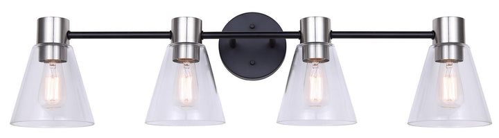 Canarm Canada - IVL1127A04BKN - Four Light Vanity - Davina - Matte Black