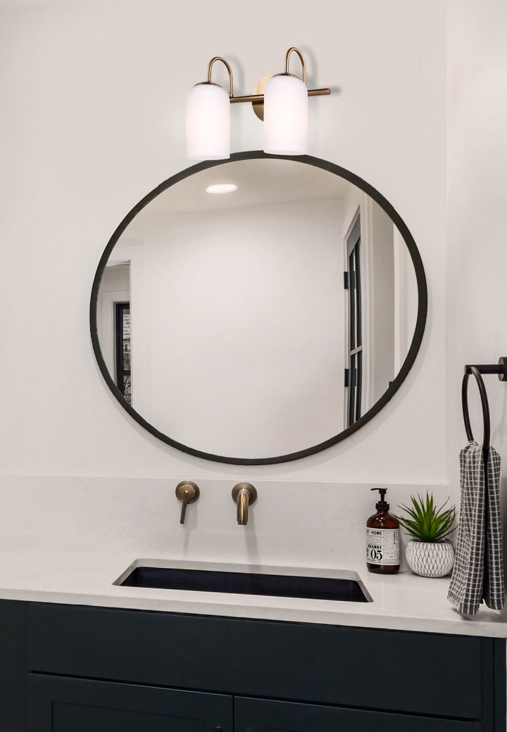 Canarm Canada - IVL1130A02GD - Two Light Vanity - Novalee - Gold