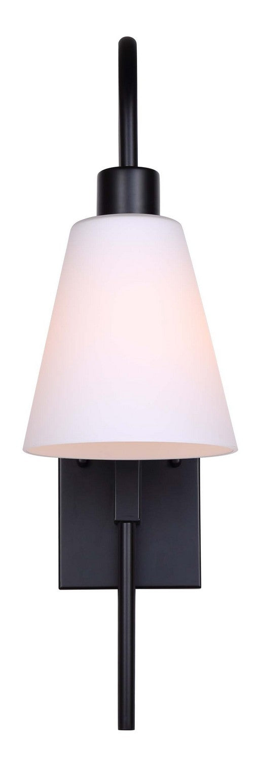 Canarm Canada - IVL1132A01BK - One Light Wall Sconce - Wyler - Matte Black