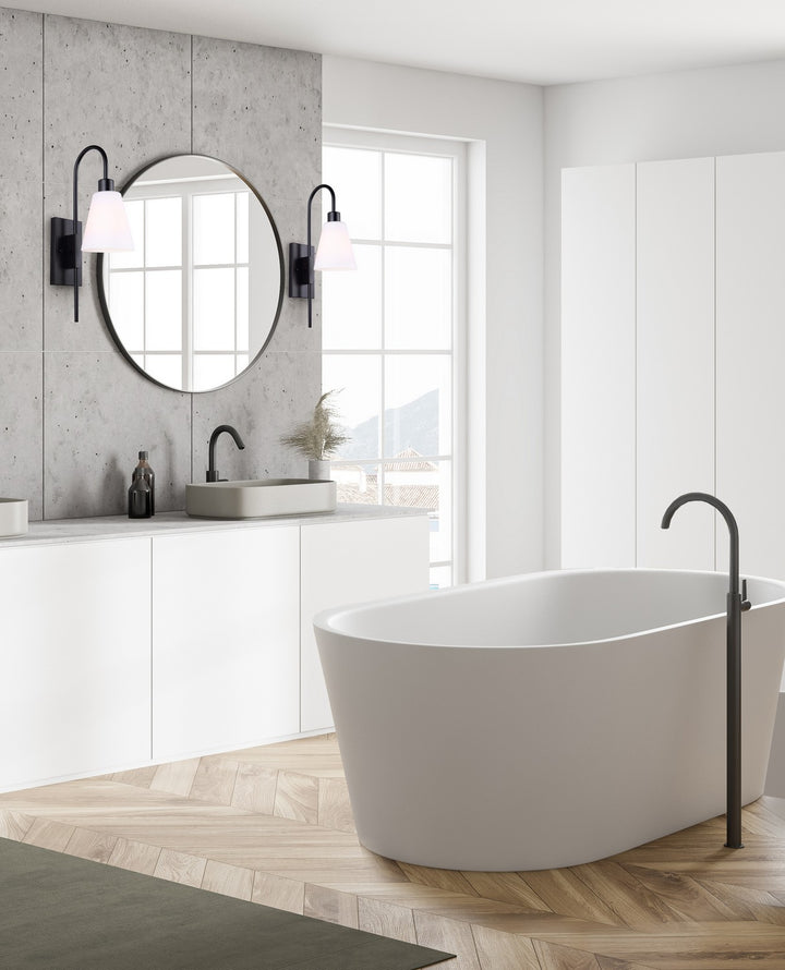 Canarm Canada - IVL1132A01BK - One Light Wall Sconce - Wyler - Matte Black
