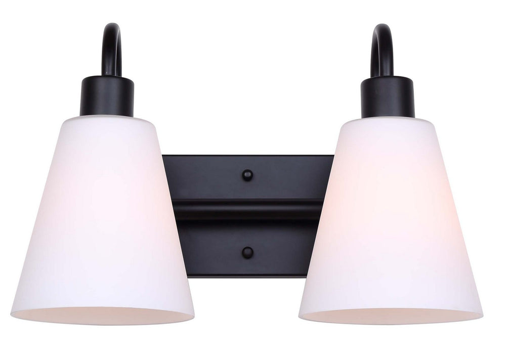 Canarm Canada - IVL1132A02BK - Two Light Vanity - Wyler - Matte Black