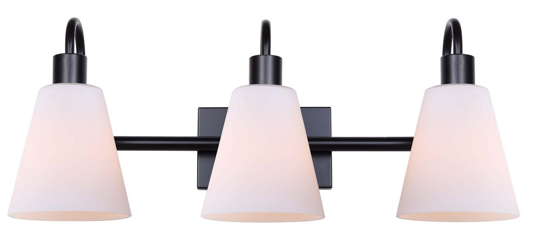 Canarm Canada - IVL1132A03BK - Three Light Vanity - Wyler - Matte Black