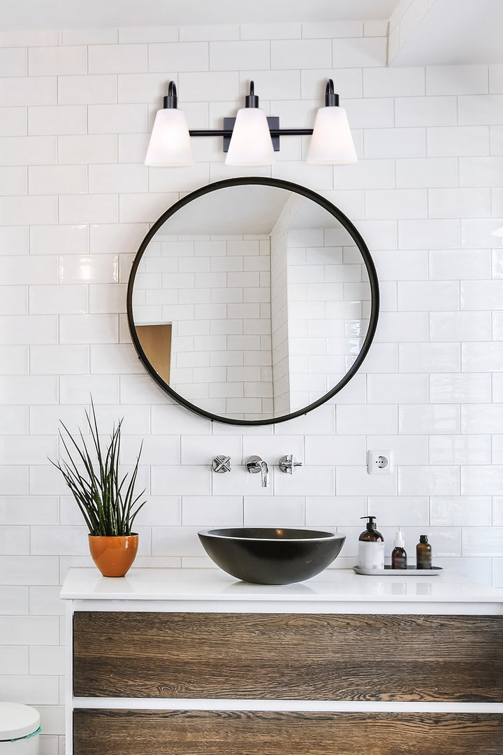 Canarm Canada - IVL1132A03BK - Three Light Vanity - Wyler - Matte Black