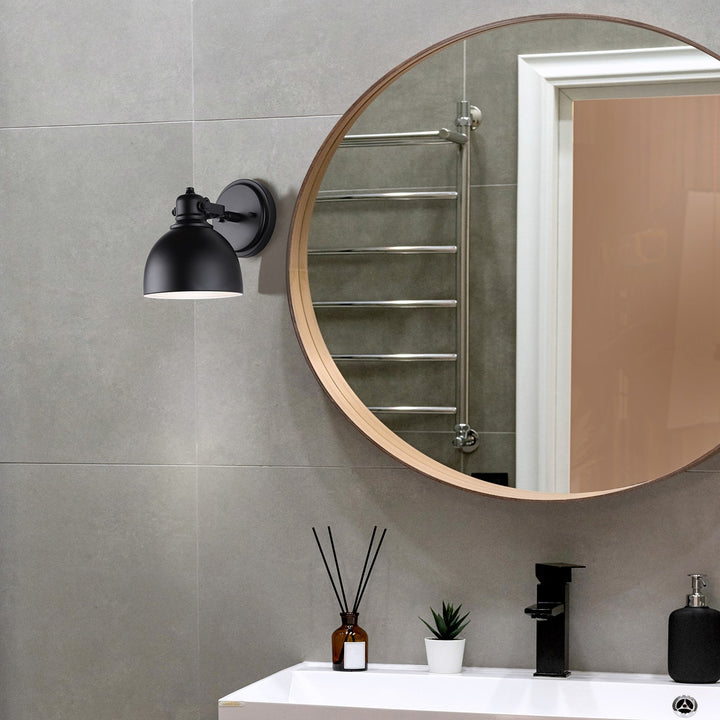 Canarm Canada - IVL622A01BK - One Light Vanity - Polo - Matte Black