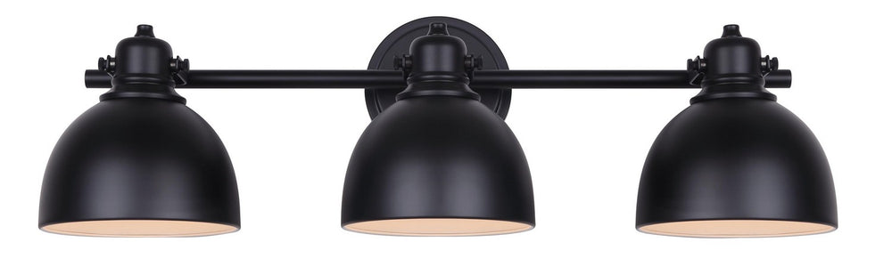Canarm Canada - IVL622A03BK - Three Light Vanity - Polo - Matte Black
