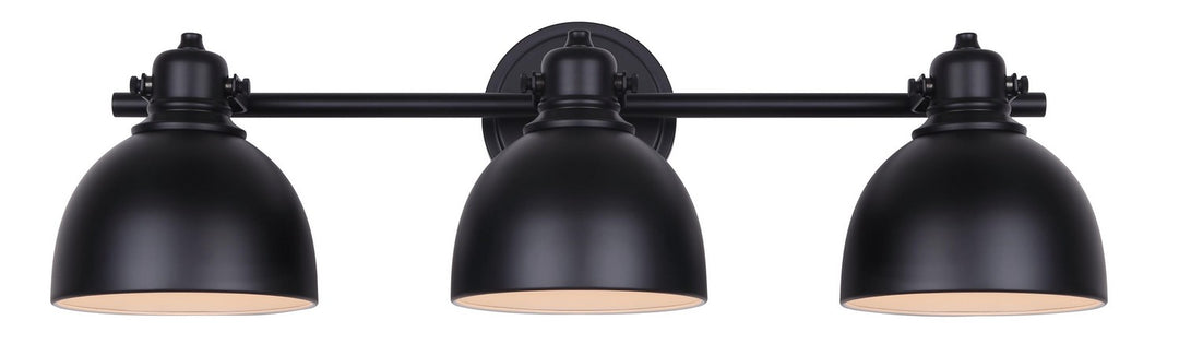 Canarm Canada - IVL622A03BK - Three Light Vanity - Polo - Matte Black