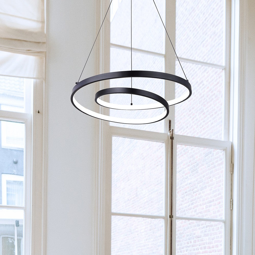 Canarm Canada - LCH259A20BK - LED Chandelier - Livana - Matte Black